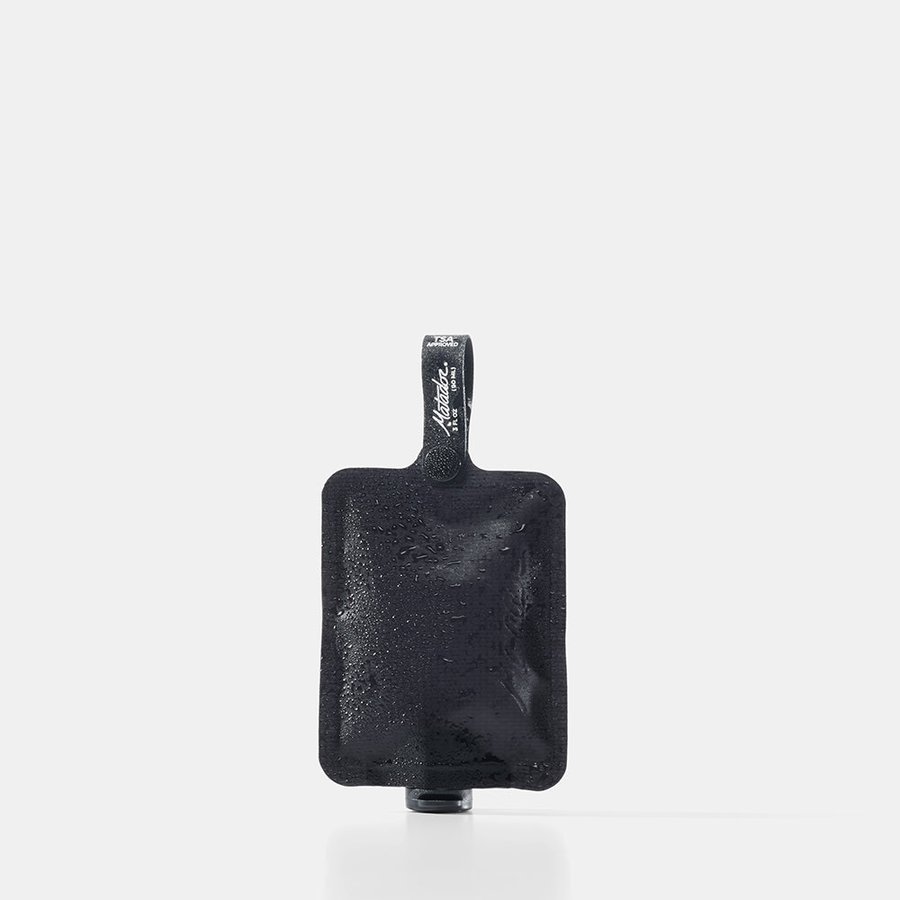 FlatPak Toiletry Bottle, Charcoal